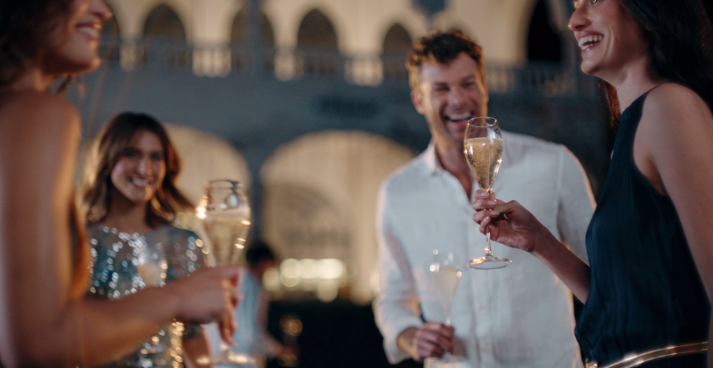 A sparkling wine for every time of day